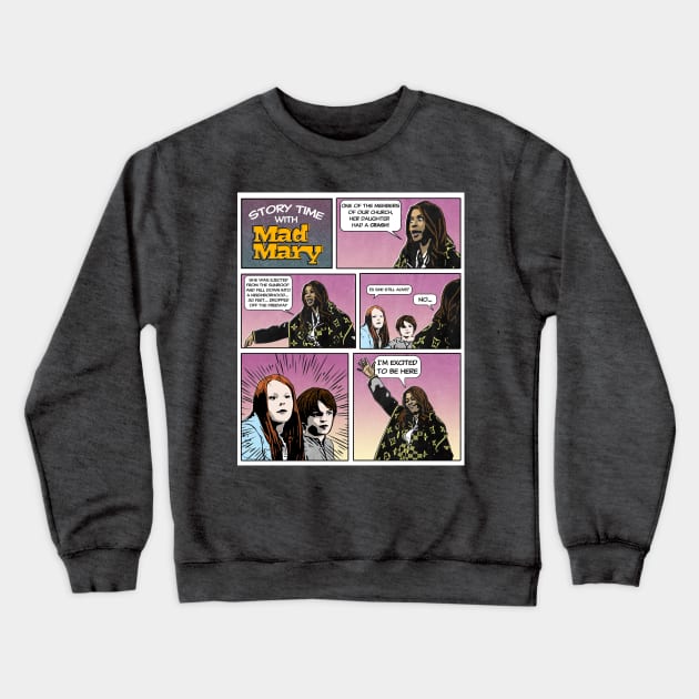 Mary Cosby | Car Crash Story | RHOSLC Crewneck Sweatshirt by Mattk270